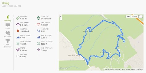 2015.07.31 Endomondo Data
