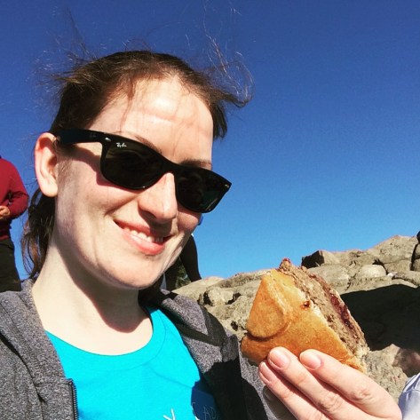 Pie on Mission Peak